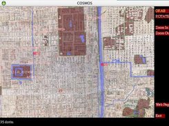 overlayed old map and contemporary map