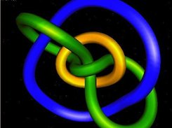 A mathematical knot (model exported from VRML format)