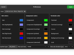 GLogic Preference Dialog