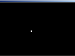 The game starts with the ball in the middle of the screen