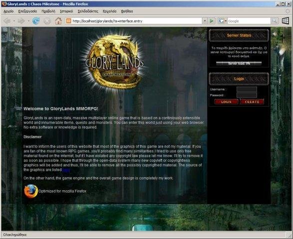 Glorylands Web Based Mmorpg Download Sourceforge Net