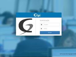 Login screen