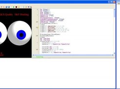 GLS 0.7 running the Eyes script in winXP