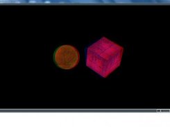 Anaglyph Mode (red/cian glasses)