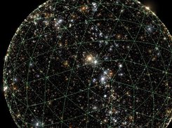 triangular structure used for storing the stars