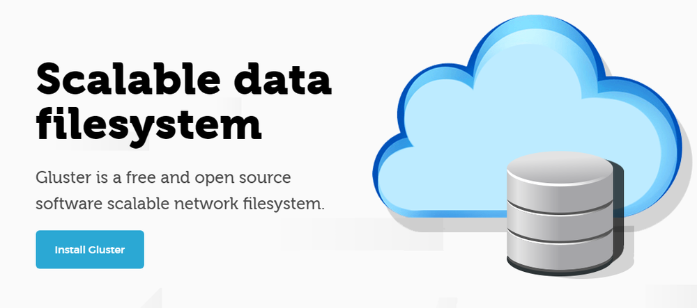 GlusterFS Screenshot 1