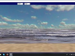 3D seashore animation