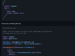 gmailctl Screenshot 1