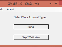 GMailS_Setup Screenshot 1
