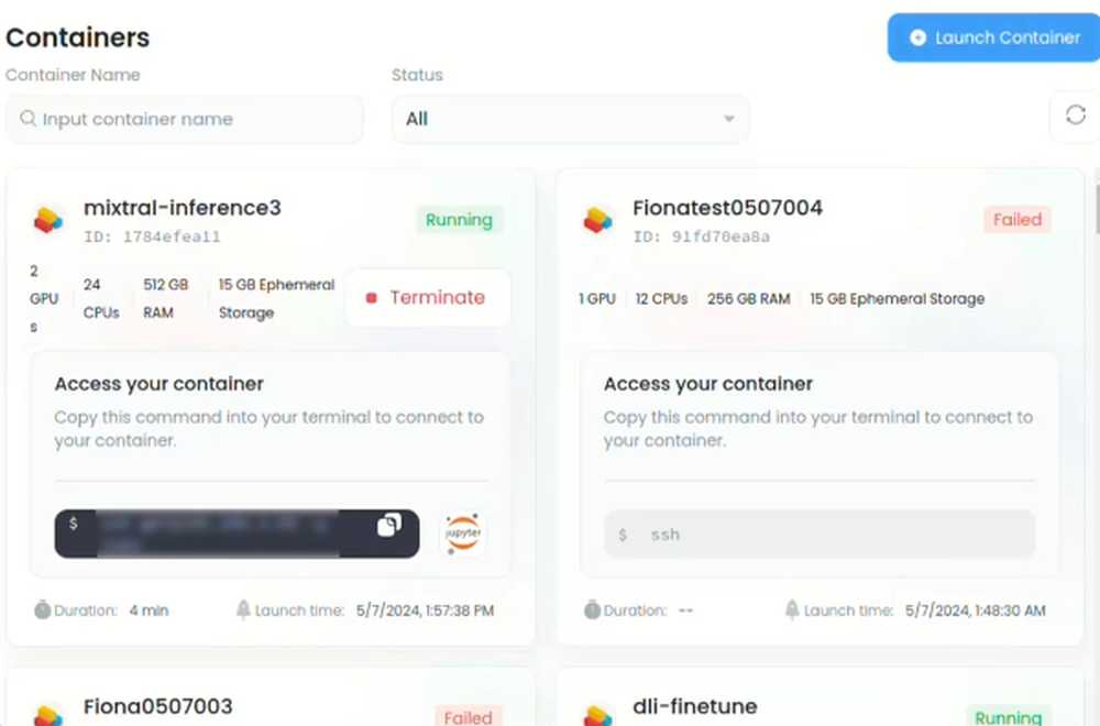GMI Cloud Screenshot 1