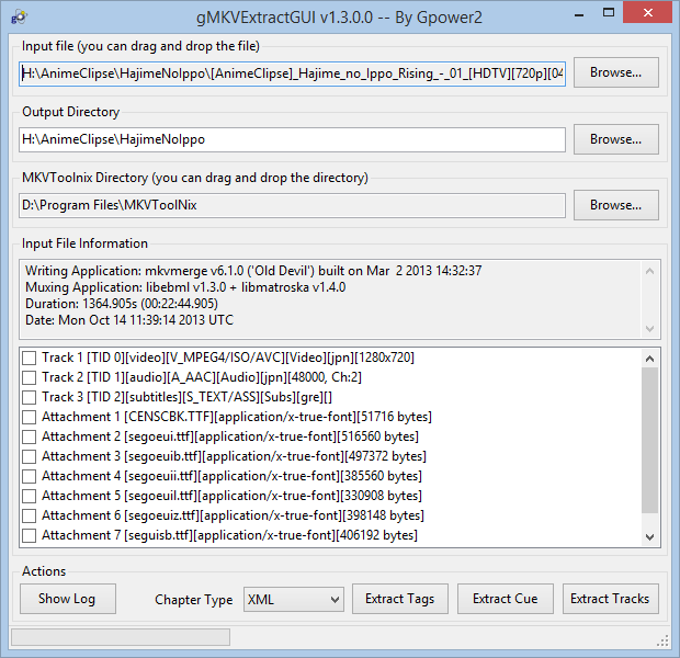 Gmkvextractgui Download Sourceforge Net