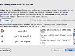 Online Update Dialog