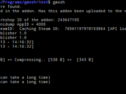 Gmosh update
