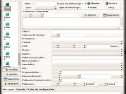 interfaces glade de GNetAdm