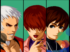 Z10 playing The King of Fighters 2002.