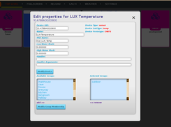 Editing a device's properties in gnhastweb