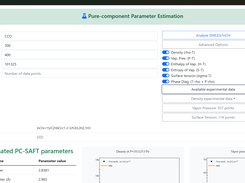 GNNPCSAFT Web App Screenshot 1