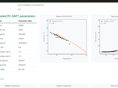 GNNPCSAFT Web App Screenshot 2
