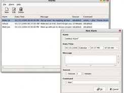 gnome-alarm preview  (Mar 15, 2006)