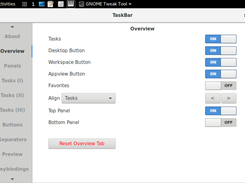 GNOME Shell Extension TaskBar Screenshot 1