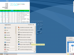 Precise Puppy, Gnome 2.32.1 desktop. Screenshot 2