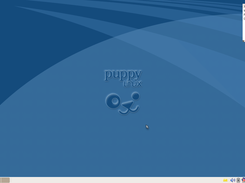 Precise Puppy, Gnome 2.32.1 desktop. Screenshot 1