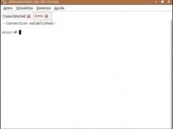 Ssh session opened with tabs