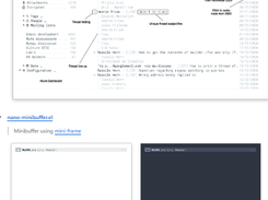 GNU Emacs / N Λ N O Screenshot 1