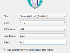 GNU-USB-Formatter Screenshot 1