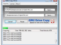 GNU Drive Copy Screenshot 1