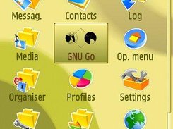 GNU Go Icon in S60 Application Menu