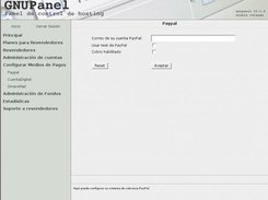 Admin interface - Paypal payment support