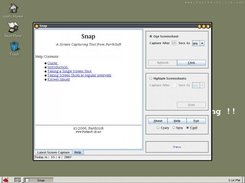 Snap v 1.0.0 Help Screen