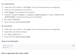 Go Backend Clean Architecture Screenshot 1