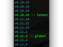 gnvm ls
