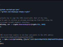 go-ipns Screenshot 1