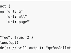 Go QueryString Screenshot 1