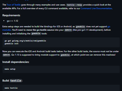 go-textile Screenshot 1
