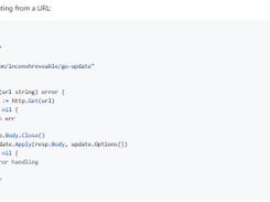 go-update Screenshot 1