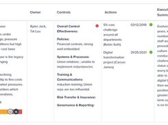 Risk Registers - Traditional risk registers with a modern twist. Reporting and analysis at the touch of a button.