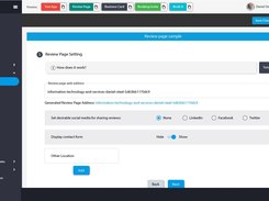 WebReviewSite Screenshot 1