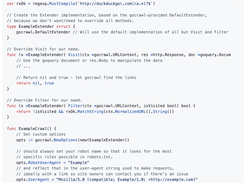 gocrawl Screenshot 1