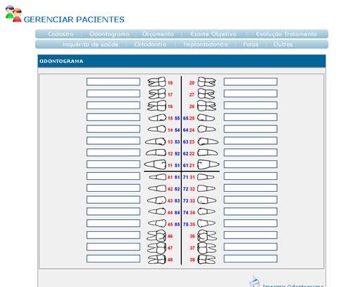 Ficha Odontograma Pdf