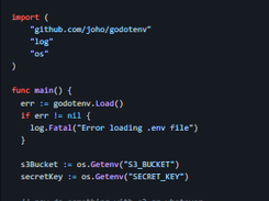 GoDotEnv Screenshot 1