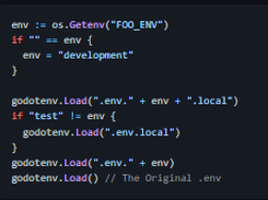 GoDotEnv Screenshot 2