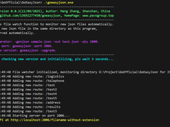 GoEasyJson Server API Screenshot 1