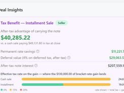 Tax Benefit Estimate