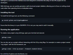 GoForge Screenshot 1