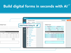 The perfect tool for fast-moving teams. Build and deploy digital forms faster than ever with the GoFormz AI Form Builder.