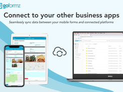 Connect your mobile forms with your critical business applications – from Salesforce and Box to Procore and Smartsheet.